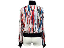 Load image into Gallery viewer, Jean Paul Gaultier ジャンポールゴルチェ ブルゾン サイズ40 JPT011 ジップアップ メジャー柄 総柄 マルチカラー 美品 中古 4b002364