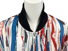 Load image into Gallery viewer, Jean Paul Gaultier ジャンポールゴルチェ ブルゾン サイズ40 JPT011 ジップアップ メジャー柄 総柄 マルチカラー 美品 中古 4b002364