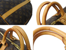 画像をギャラリービューアに読み込む, LOUIS VUITTON ルイヴィトン キーポル バンドリエール 50 モノグラムキャンバス M41416 ボストンバッグ 中古 4b002404
