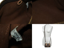 画像をギャラリービューアに読み込む, 極美品 LOUIS VUITTON ルイヴィトン ミニスピーディー ハンドバッグ 2WAYバッグ M41534 モノグラム ブラウン 中古 4b002455