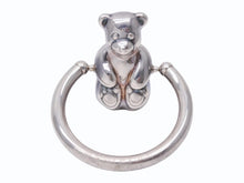 画像をギャラリービューアに読み込む, Tiffany&amp;Co ティファニー ベビー ベア ラトル ブレスレット アクセサリー ガラガラ YO400 シルバー925 42.3g 美品 中古 4b002557