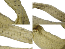 画像をギャラリービューアに読み込む, BOTTEGA VENETA ボッテガヴェネタ ザ ジョディ ラージ ソフトクラッチ型 ワンショルダーバッグ B08969138W イエロー 美品 中古 4b002689