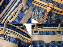 画像をギャラリービューアに読み込む, 極美品 LOUIS VUITTON ルイヴィトン モノグラムデニム カバレイエGM 2way ショルダーバッグ ブルー ゴールド金具 M95336 中古 4b002695