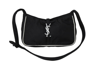 [USED/中古]SAINT LAURENT サンローラン ショルダーバッグ ナイロン GUE733294.1122 ホワイト金具 Aランク 中古 4b002698