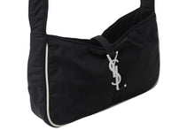 画像をギャラリービューアに読み込む, [USED/中古]SAINT LAURENT サンローラン ショルダーバッグ ナイロン GUE733294.1122 ホワイト金具 Aランク 中古 4b002698