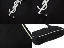 画像をギャラリービューアに読み込む, [USED/中古]SAINT LAURENT サンローラン ショルダーバッグ ナイロン GUE733294.1122 ホワイト金具 Aランク 中古 4b002698