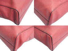 画像をギャラリービューアに読み込む, PRADA プラダ 2WAYバッグ ハンドバッグ ショルダーバッグ トライアングルロゴ 三角ロゴ ピンク シルバー金具 美品 中古 4b002711