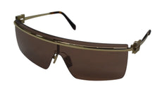 画像をギャラリービューアに読み込む, 極美品 MIUMIU ミュウミュウ キャットアイ サングラス アイウェア ZVN-70D イタリア製 メタル ブラウン ゴールド金具 中古 4b002717