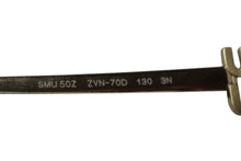 画像をギャラリービューアに読み込む, 極美品 MIUMIU ミュウミュウ キャットアイ サングラス アイウェア ZVN-70D イタリア製 メタル ブラウン ゴールド金具 中古 4b002717