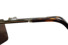 画像をギャラリービューアに読み込む, 極美品 MIUMIU ミュウミュウ キャットアイ サングラス アイウェア ZVN-70D イタリア製 メタル ブラウン ゴールド金具 中古 4b002717