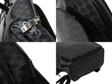 Load image into Gallery viewer, CELINE セリーヌ ミニリュック バックパック マカダム オールドセリーヌ ヴィンテージ レザー パテント ブラック 美品 中古 4b002847