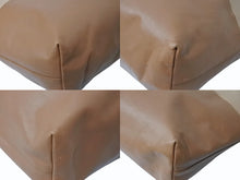 画像をギャラリービューアに読み込む, MIUMIU ミュウミュウ トートバッグ ハンドバッグ バイカラー レザー ブラウン ライトブラウン ゴールド金具 美品 中古 4b002851