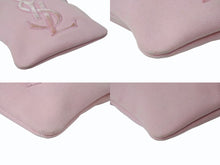 画像をギャラリービューアに読み込む, YVES SAINT LAURENT rive gauche イヴサンローラン ショルダーバッグ YSLロゴ キャンバス 斜め掛け ピンク 良品 中古 4b002894