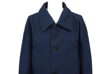 画像をギャラリービューアに読み込む, BOTTEGA VENETA ボッテガヴェネタ コットン シャツ ジャケット ネイビー マチューブレイジー 2023年 735899 サイズ50 美品 中古 4b003168