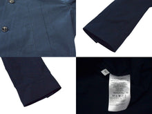 画像をギャラリービューアに読み込む, BOTTEGA VENETA ボッテガヴェネタ コットン シャツ ジャケット ネイビー マチューブレイジー 2023年 735899 サイズ50 美品 中古 4b003168