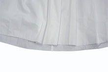 画像をギャラリービューアに読み込む, MIU MIU ミュウミュウ ポプリンスカート MG1808 11KY サイズ40 プリーツ ホワイト レッド ブラック 22FW 美品 中古 4b003177