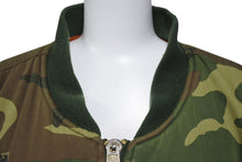 画像をギャラリービューアに読み込む, RAF SIMONS ラフシモンズ パッチワークボンバージャケット サイズXXL MA-1 01AW Riot! Riot! Riot! テロ期 カモフラ柄 美品 中古 4b003196