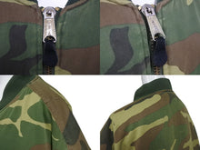 画像をギャラリービューアに読み込む, RAF SIMONS ラフシモンズ パッチワークボンバージャケット サイズXXL MA-1 01AW Riot! Riot! Riot! テロ期 カモフラ柄 美品 中古 4b003196