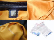 画像をギャラリービューアに読み込む, FENDI フェンディ マンマバケット ワンショルダーバッグ 26424 スパンコール ビーズ ブルー シルバー金具 美品 中古 4b003243