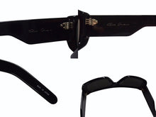 画像をギャラリービューアに読み込む, RICK OWENS リックオウエンス Peforma パフォーマ サングラス アイウェア JAPAN製 アセテート ブラック 美品 中古 4b003277