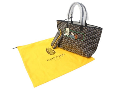 新品未使用 GOYARD ゴヤール サンルイPM バッグ トートバッグ STLOUIPMLTY01CL01P マーカージュアート ノザミレベット ブラック 中古 4b003301