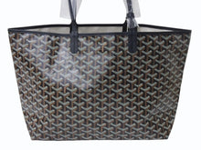 画像をギャラリービューアに読み込む, 新品未使用 GOYARD ゴヤール サンルイPM バッグ トートバッグ STLOUIPMLTY01CL01P マーカージュアート ノザミレベット ブラック 中古 4b003301