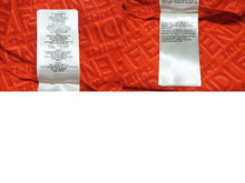 Load image into Gallery viewer, 極美品 FENDI フェンディ × SKIMS スキムス 長袖ボディスーツ FXF600 サイズXS モックネック キムカーダシアン レッド 総柄 中古 4b003307