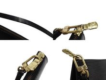 Load image into Gallery viewer, 極美品 LOUIS VUITTON ルイヴィトン ポシェット アクセソワール アクセサリーポーチ エピ M52942 ブラック ゴールド金具 中古 4b003412