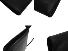Load image into Gallery viewer, 極美品 LOUIS VUITTON ルイヴィトン ポシェット アクセソワール アクセサリーポーチ エピ M52942 ブラック ゴールド金具 中古 4b003412