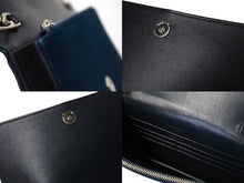 画像をギャラリービューアに読み込む, SAINT LAURENT サンローラン ケイト タッセル ベルベット チェーンウォレット 491521 ショルダーバッグ ラインストーン カサンドラロゴ グリーン 美品 中古 4b003446