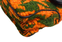 画像をギャラリービューアに読み込む, MIUMIU ミュウミュウ ワンショルダーバッグ ハンドバッグ 2way レザー ウール ブラック マルチカラー ゴールド金具 美品 中古 4b003450