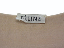 Load image into Gallery viewer, 極美品 CELINE セリーヌ フィービー期 ニット ワンピース ノースリーブ イタリア製 コットン レーヨン バイカラー サイズS 中古 4b003469