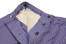 画像をギャラリービューアに読み込む, LOEWE ロエベ Striped Pyjama Trousers ストライプド パジャマトラウザーズ S359Y04X75 サイズL アナグラムロゴ刺繍 美品 中古 4b003583