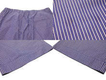 画像をギャラリービューアに読み込む, LOEWE ロエベ Striped Pyjama Trousers ストライプド パジャマトラウザーズ S359Y04X75 サイズL アナグラムロゴ刺繍 美品 中古 4b003583