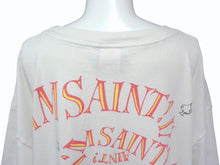画像をギャラリービューアに読み込む, SAINT MICHAEL セントマイケル 半袖Ｔシャツ DSNY SS TEE MAD HATTER SM-A23-0000-C25 コットン ホワイト マルチカラー サイズXL 美品 中古 4b003597