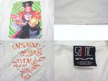 画像をギャラリービューアに読み込む, SAINT MICHAEL セントマイケル 半袖Ｔシャツ DSNY SS TEE MAD HATTER SM-A23-0000-C25 コットン ホワイト マルチカラー サイズXL 美品 中古 4b003597