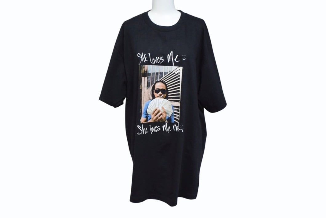 新品未使用 Supreme シュプリーム MAX B TEE マックス ビー 半袖Tシャツ サイズL フォトプリント ラッパー ハーレム 25SS 中古 4b003707