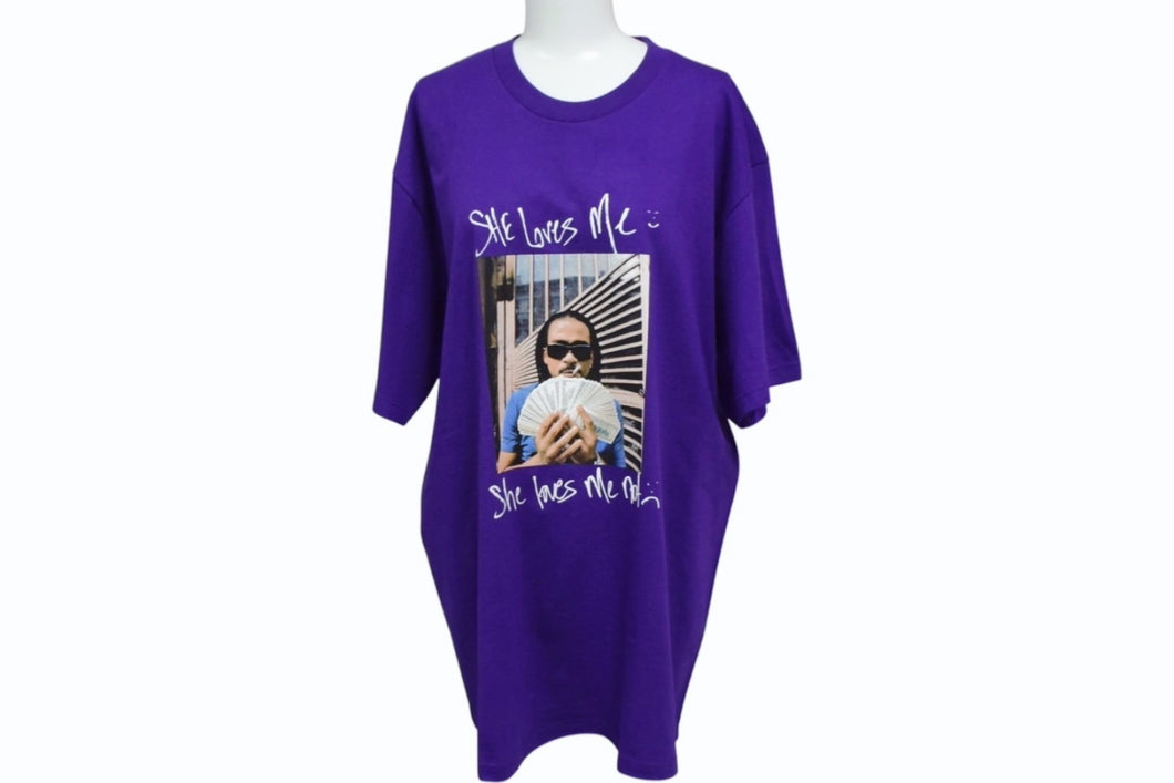 新品未使用 Supreme シュプリーム MAX B TEE マックス ビー 半袖Tシャツ サイズL フォトプリント ラッパー ハーレム 25SS 中古 4b003711