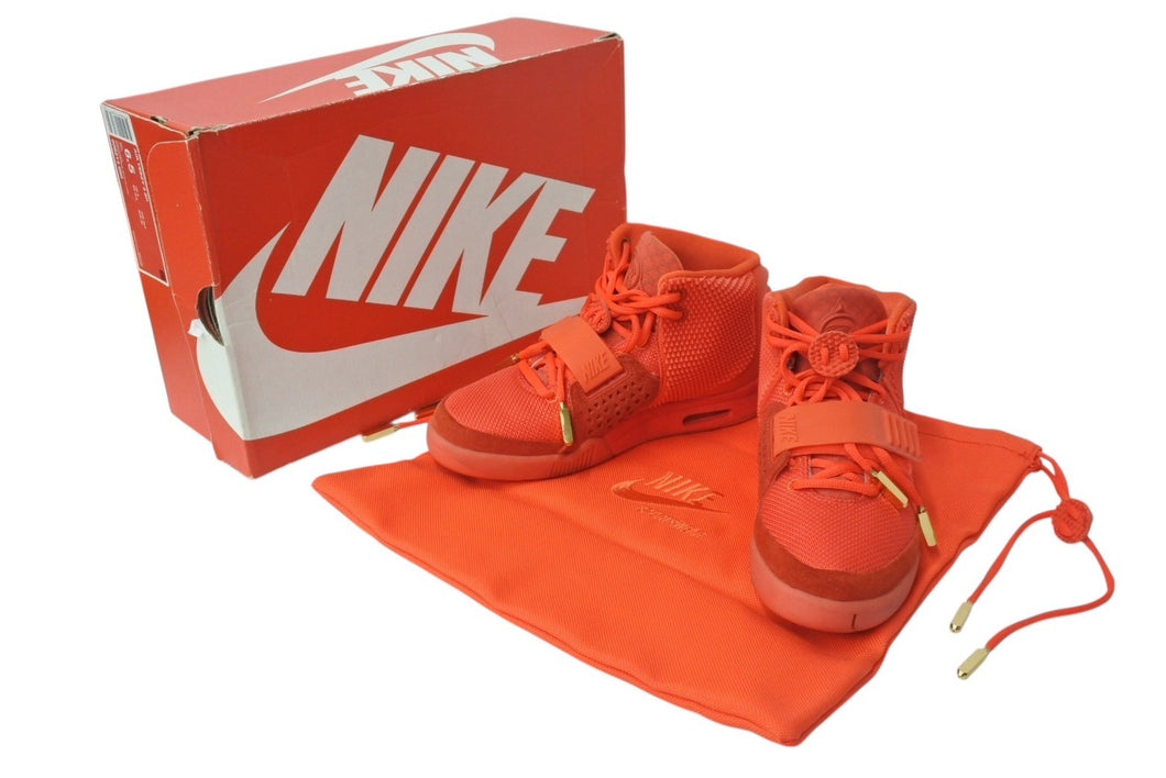 NIKE YEEZY2 ナイキ エアイージー2 ハイカットスニーカー RED OCTOBER レッドオクトーバー 508214-660 レッド サイズUS6.5 美品 中古 4b003821