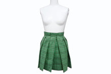 画像をギャラリービューアに読み込む, MIUMIU ミュウミュウ チェックスカート ボトムス サイズ36 コットン グリーン ブラウン 羊毛 美品 中古 4b003828
