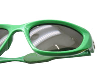 画像をギャラリービューアに読み込む, 極美品 BOTTEGAVENETA ボッテガヴェネタ グリーンコーン ラップアラウンドサングラス BV1184S サイズ58□19-125 L パラキート 中古 4b003845