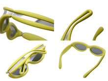 画像をギャラリービューアに読み込む, BOTTEGAVENETA ボッテガヴェネタ ラバーフレーム サングラス SV1211S サイズ56□19-135 XL ライムグリーン シルバー 美品 中古 4b003846