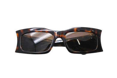 BALENCIAGA バレンシアガ スクエア サングラス アイウェア BB0291S サイズ58□20-130 XL べっ甲カラー ブラウン 美品 中古 4b003848