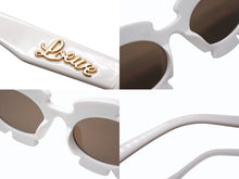 画像をギャラリービューアに読み込む, LOEWE ロエベ サングラス フラワーシェイプ PAULA&#39;s IBIZA LW40088U インジェクションナイロン イタリア製 ホワイト 美品 中古 4b003851