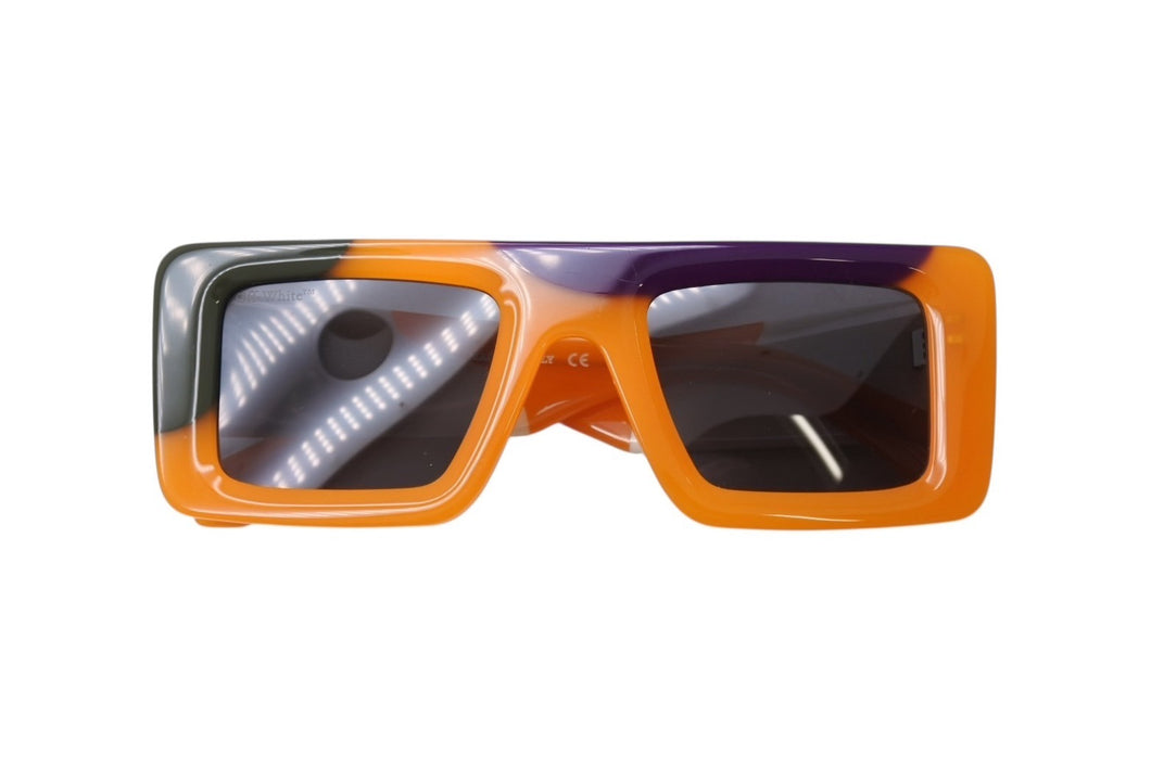 OFF-WHITE オフホワイト Seattle シアトル サングラス アイウェア OERI069 サイズ50□24 145 マルチカラー 美品 中古 4b003853