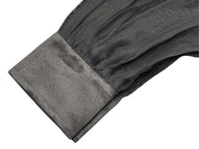 画像をギャラリービューアに読み込む, 新品未使用 DOLCE&amp;GABBANA ドルチェ アンド ガッバーナ ブラウス シアー ブラウス ブラック シルク 40 F7AG0TFU1AT 中古 4b003861