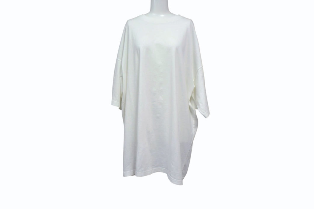 VETEMENTS ヴェトモン 20SS Oversized Plain Tee オーバーサイズ 無地 Tシャツ SS20TS001 ホワイト サイズS 美品 中古 4b003875