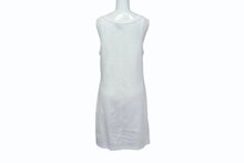 画像をギャラリービューアに読み込む, PRADA プラダ 23SS Ribbed Knit Jersey Dress リブニット ジャージー ドレス 33560C ホワイト サイズ42 美品 中古 4b003878