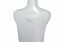 画像をギャラリービューアに読み込む, PRADA プラダ 23SS Ribbed Knit Jersey Dress リブニット ジャージー ドレス 33560C ホワイト サイズ42 美品 中古 4b003878