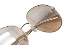 画像をギャラリービューアに読み込む, 極美品 TIFFANY&amp;Co. ティファニー ティアドロップ サングラス ゴールド ブラウン 60☐17 TF3079 ロゴ ゴールド金具 中古 4b003939